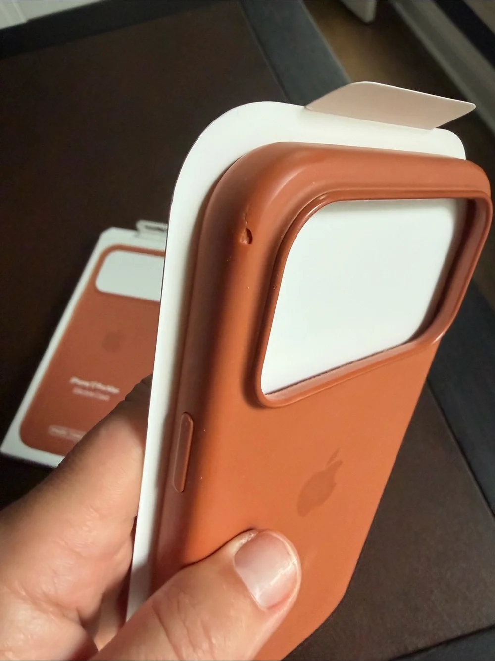 Apple Silicone iPhone 17 Pro Max Case - Orange